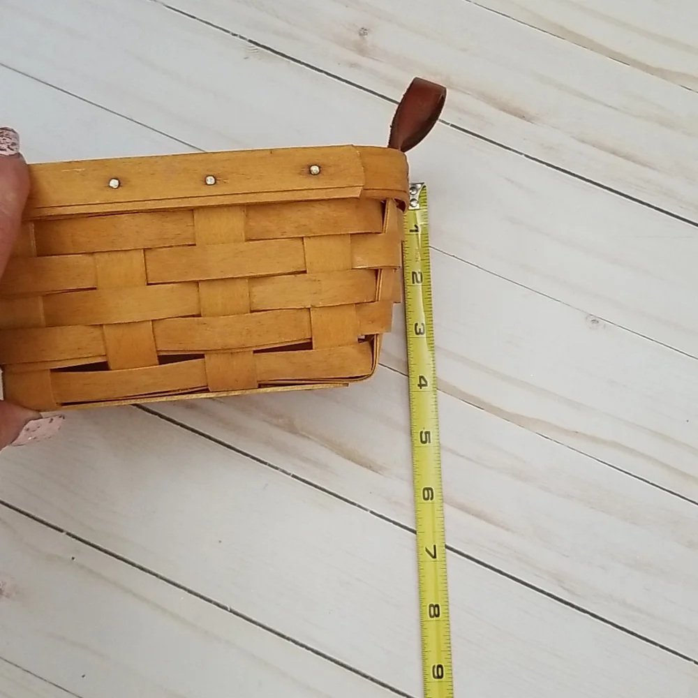 Vintage Longaberger‎ basket handwoven